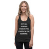 Not all positive changes feel positive in the beginning. - Ladies' Triblend Racerback Tank Motivational quotes 7816271