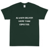 Always deliver more than expected. - Ultra Cotton T-Shirt Motivational quotes 7815164