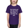 The truth will set you free. But first, it will piss you off. - Youth Lightweight Fashion T-Shirt Funny quotes 7819397