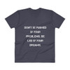 Don't be pushed by your problems. Be led by your dreams. - Lightweight Fashion V-Neck T-Shirt Motivational quotes 7814383