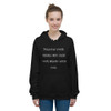 Follow your heart, but take your brain with you. - Unisex Fleece Pullover Hoodie Funny quotes 7817926