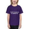 There is beauty in simplicity. - Youth Lightweight Fashion T-Shirt Funny quotes 7819238