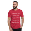 The more you weight the harder you are to kidnap. Stay safe eat cake. - Lightweight Fashion Short Sleeve T-Shirt Funny quotes 7819623