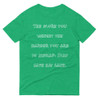 The more you weight the harder you are to kidnap. Stay safe eat cake. - Lightweight Fashion Short Sleeve T-Shirt Funny quotes 7819623