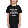 Are you really living a life or just paying the bills until you die? - Youth Lightweight Fashion T-Shirt Funny quotes 7819625