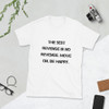 The best revenge is no revenge. Move on. Be happy. - Unisex Softstyle T-Shirt Motivational quotes 7814255