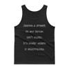 Seeing a spider in my room isn't scary. It's scary when it disappears. - Ultra Cotton Tank Top Funny quotes 7817645