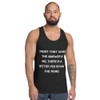 Trust that when the answer is no, there is a better yes down the road. - Fine Jersey Tank Top Unisex Motivational quotes 7813785