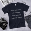 Wine is always the answer. What was the question again? - Unisex Short Sleeve T-Shirt Funny quotes 7819060