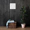 You never know what you have until you clean your room. - Canvas Funny quotes 7818332