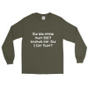 Did you know that DIET stands for: Did I Eat That? - Ultra Cotton Long Sleeve T-Shirt Funny quotes 7819730