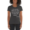 If you haven't tried, how will you ever know if there's any chance? - Jack Ma - Ladies' The Boyfriend Tee Motivational quotes 7815926