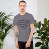 Hang out with people who make you forget to look at your phone. - Unisex Short Sleeve T-Shirt Motivational quotes 7813794