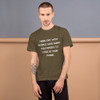 Hang out with people who make you forget to look at your phone. - Unisex Short Sleeve T-Shirt Motivational quotes 7813794