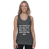 The truth will set you free. But first, it will piss you off. - Fine Jersey Tank Top Unisex Funny quotes 7817761