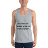 Be who you needed when you were younger. - Fine Jersey Tank Top Unisex Motivational quotes 7813677