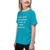 You will never change someone. They have to change themselves. - Youth Lightweight Fashion T-Shirt Motivational quotes 7815148