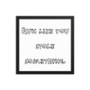 Run like you stole something. - Matte Paper Framed Poster Funny quotes 7818653