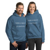 There is beauty in simplicity. - Unisex Hooded Sweatshirt Funny quotes 7816659