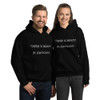 There is beauty in simplicity. - Unisex Hooded Sweatshirt Funny quotes 7816659