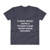A clever person solves a problem. A wise person avoids mistakes. - Lightweight Fashion V-Neck T-Shirt Funny quotes 7818252