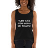 There is no angry way to say "Bubbles! - Ladies Missy Fit Ringspun Tank Top Funny quotes 7819776