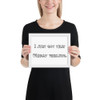 I just got that Friday feeling. - Matte Paper Framed Poster Funny quotes 7819067