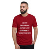 Never discourage anyone who continually makes progress. - Lightweight Fashion Short Sleeve T-Shirt Motivational quotes 7814708
