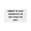 Mindset is what separates the best from the rest. - Pillow Case Motivational quotes 7815778