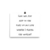 Can we just skip to the part of my life where I travel the world? - Paper Poster Funny quotes 7819257