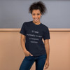 It's bad manners to keep a vacation waiting. - Unisex Short Sleeve T-Shirt Funny quotes 7818892