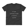 It's bad manners to keep a vacation waiting. - Lightweight Fashion V-Neck T-Shirt Funny quotes 7818673