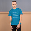 I am standing outside. So if anyone asks, I am outstanding! - Unisex Short Sleeve T-Shirt Funny quotes 7819335
