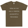 What do you call a thieving alligator? A Crookodile - Unisex Short Sleeve T-Shirt Funny quotes 7819286