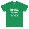 The fridge is a clear example that what matters is on the inside. - Ultra Cotton T-Shirt Funny quotes 7818935