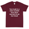 The fridge is a clear example that what matters is on the inside. - Ultra Cotton T-Shirt Funny quotes 7818935