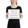 What do you call an owl that does magic tricks? Hoodini - Matte Paper Framed Poster Funny quotes 7819456