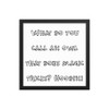 What do you call an owl that does magic tricks? Hoodini - Matte Paper Framed Poster Funny quotes 7819456