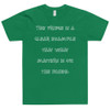 The fridge is a clear example that what matters is on the inside. - Unisex Short Sleeve T-Shirt Funny quotes 7818513