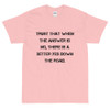 Trust that when the answer is no, there is a better yes down the road. - Ultra Cotton T-Shirt Motivational quotes 7814683