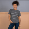 Of curse, I talk to myself. Sometimes I need expert advice. - Unisex Short Sleeve T-Shirt Funny quotes 7818471