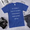 Of curse, I talk to myself. Sometimes I need expert advice. - Unisex Short Sleeve T-Shirt Funny quotes 7818471