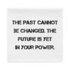 The past cannot be changed. The future is yet in your power. - Pillow Case Motivational quotes 7815909