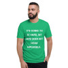 It's going to be hard, but hard does not mean impossible. - Lightweight Fashion Short Sleeve T-Shirt Motivational quotes 7814735