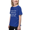 My biggest fear is being in the same place this time next year. - Youth Lightweight Fashion T-Shirt Motivational quotes 7815263
