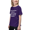 A clever person solves a problem. A wise person avoids mistakes. - Youth Lightweight Fashion T-Shirt Funny quotes 7819132