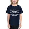 A clever person solves a problem. A wise person avoids mistakes. - Youth Lightweight Fashion T-Shirt Funny quotes 7819132