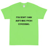 You don't gain anything from stressing. - Ultra Cotton T-Shirt Motivational quotes 7814757