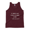 It takes two flints to make a fire. - Louisa May Alcott - Unisex Soft Tri-Blend Tank Motivational quotes 7824784