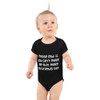 Please God, if you can't make me thin, make my friends fat. - Infant Baby Rib Bodysuit Funny quotes 7829582